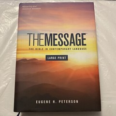 The Message Large Print Numbered Edition – NAVPRESS
