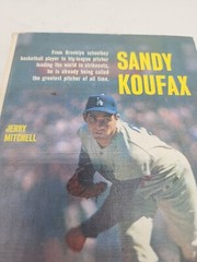 Sandy Koufax by Jerry Mitchell 1966 Hardcover Dodgers Baseball Grosset 2393