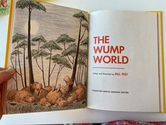 WUMP WORLD~Bill Peet Signed~1970 HCDJ~Writer Animator for Walt Disney~STRYBORDS