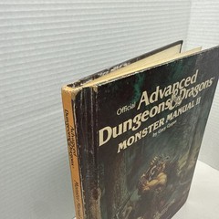 Advanced Dungeons & Dragons Monster Manual II – Gary Gygax (TSR, 1983) HC / D&D