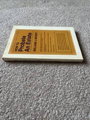 How to Probate an Estate 1969 1st Edition Dust Jacket Castle Books