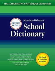 Merriam-Webster’s School Dictionary, New Edition, 2020 Copyright, (The Au – GOOD