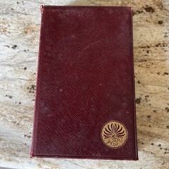 Antique Book Goethe’s Faust Parts I & II 1919 Red Leather Printed Great Britain