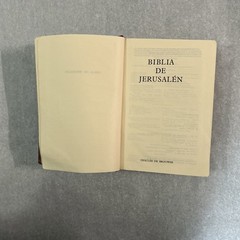 Biblia De Jerusalem Spanish 1969 Hard Cover Made In Spain