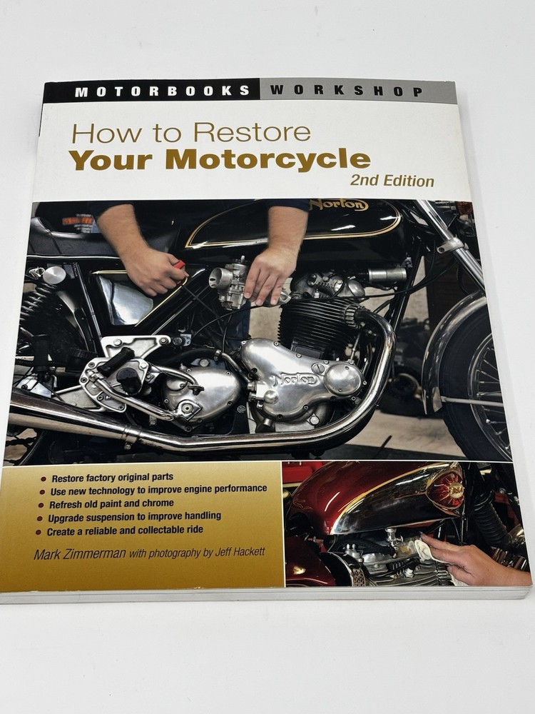 How to Restore Your Motorcycle : Second Edition by Mark Zimmerman (2010,…
