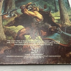 Advanced Dungeons & Dragons Monster Manual II – Gary Gygax (TSR, 1983) HC / D&D