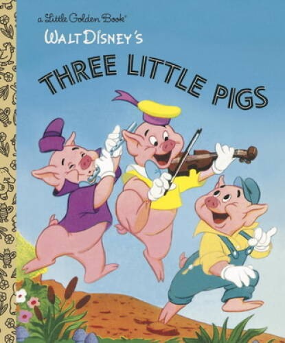 The Three Little Pigs (Disney Classic) (Little Golden Book) – VERY GOOD