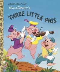 The Three Little Pigs (Disney Classic) (Little Golden Book) – VERY GOOD