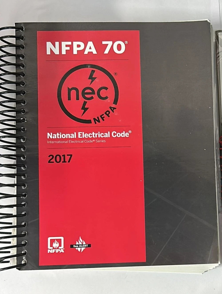 NFPA 70 National Electrical Code NEC 2017 Edition spiral + EZ TABS