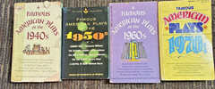 Famous American Plays Of The 1940s, 1960s & 1970s Set of 3 Vintage Paperbacks