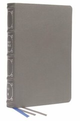 Nkjv, Reference Bible, Classic Verse-By-Verse, Center-Column, Genuine Leather,