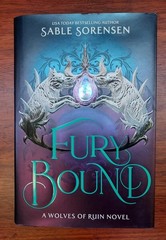 Fury Bound by Sable Sorensen 1st Edition (Target Exclusive Edition) Sprayed Edge