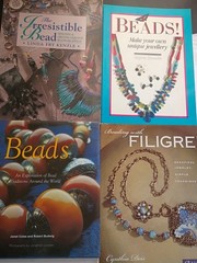 Lot Of 4 Beading Books: Filigree, International, Jewelry Etc Very Good (1055)