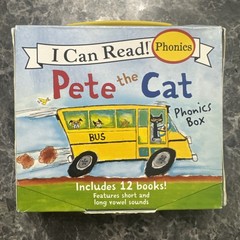 Pete the Cat Phonics Box Set 12 Book Lot My First I Can Read Learn to Read Paper