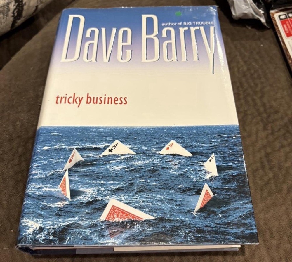 Tricky Business by Dave Barry Hardcover 2002 Fiction w/ Dust Jacket