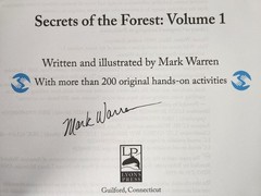 SIGNED Wild Plants and Survival Lore : Secrets of the Forest by Mark Warren