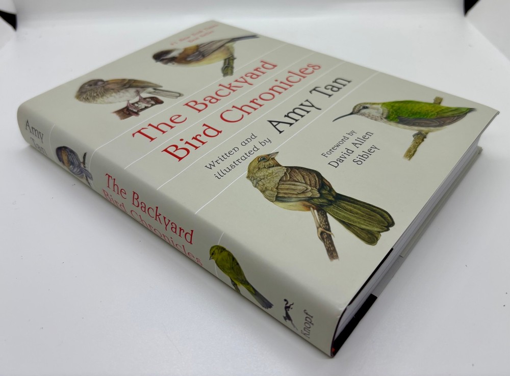 NEW The Backyard Bird Chronicles AMY TAN Best Seller NYT David Sibley
