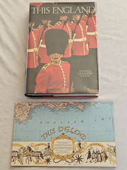 Choose One – This England w/ Poster Map Vtg Hardcover w/ DJ & DJ Cover Nat. Geo