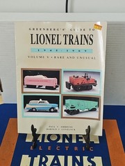 LIONEL TRAINS, 1945-1969: RARE (GREENBERG’S By Paul V. Ambrose VG