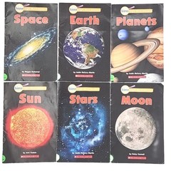 Science Sight Word Readers 1st Edition Lot Of 6 Sun, Stars, Moon, Planets +