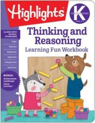 Kindergarten Thinking and Reasoning (Highlights Learning Fun Workbooks) – GOOD