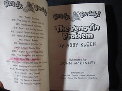 The Penguin Problem (Ready, Freddy!, No. 19) Klein, Abby and McKinley, John