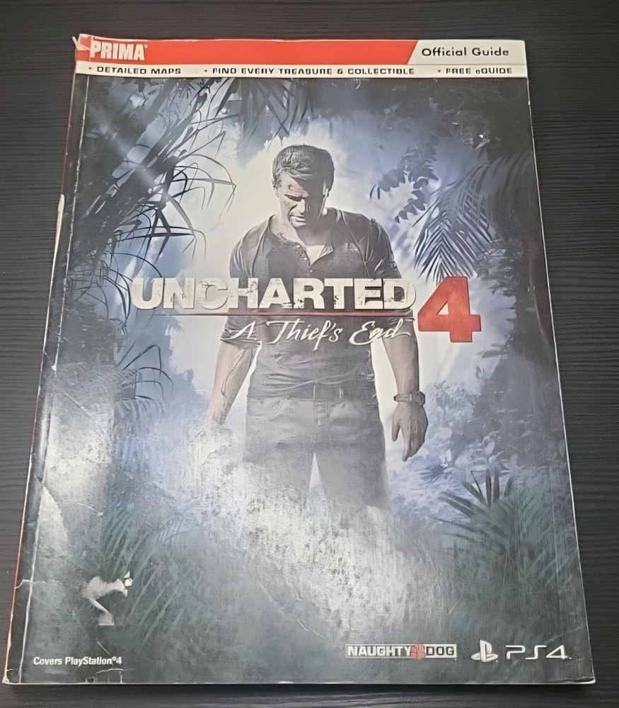 Uncharted 4: A Thief’s End Standard Edition Strategy Guide By Prima PS4