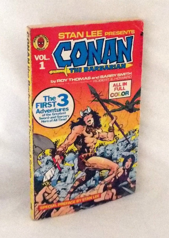 Stan Lee presents Conan the Barbarian Vol 1 – US paperback, Tempo Books, 1978