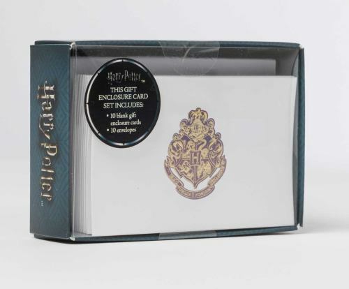 Harry Potter: Hogwarts Foil Gift Enclosure Cards (Set of 10) by