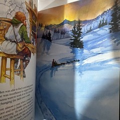 Vintage The Santa Claus Book by Alden Perkes 1983 Hardcover Australia Christmas