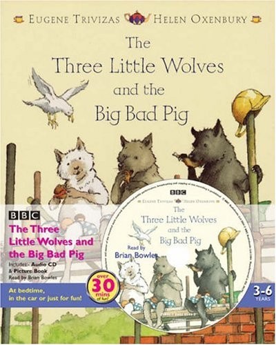 The Three Little Wolves and the Big Bad Pig by Eugene Trivizas Book The Fast
