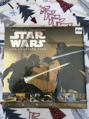 STAR WARS SAGA 2011 WALL CALENDAR By Dateworks **BRAND NEW**