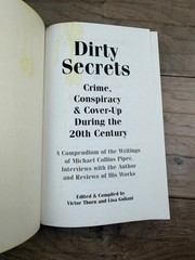 Dirty Secrets Michael Collins Piper 2005 Crime Conspiracy Cover-Up American Free