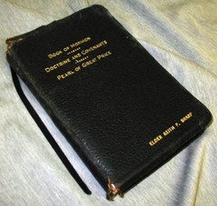 BOOK OF MORMON – DOCTRINE AND COVENANTS – PEARL OF GREAT PRICE