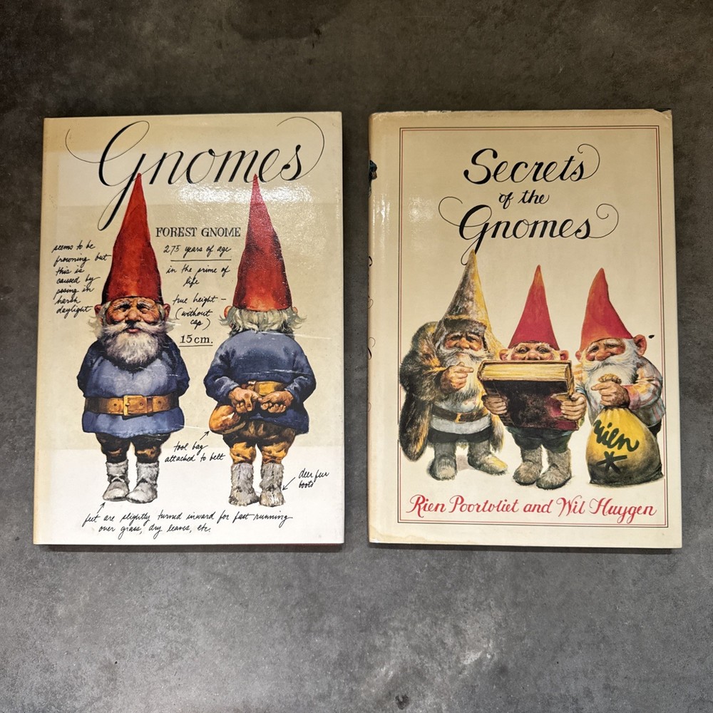 Secrets of the Gnomes & Gnomes – Hardcover By Wil Huygen & Rien Poortvliet
