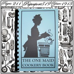 1913 The One Maid Cookery Book 211 Pages