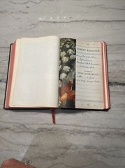Holy Bible 1953 Black Pebbled Leather Revised Standard Version Nelson Vintage