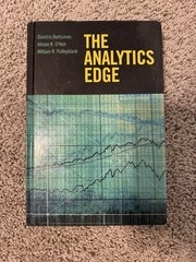 NEW The Analytics Edge Hardcover by Dimitris Bertsimas ISBN 9780989910897