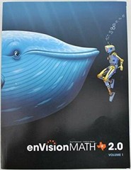 enVision Math 2.0 Texas Edition Volume 1 5th Grade Workbook – Student Edi – GOOD