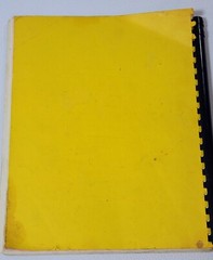 1980s Technology Department Cookbook Index Control SASS Word Processing Vintage