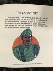 GI Joe ARAH The Captive City 1984 Kid Stuff Storybook VERY GOOD – No Cassette
