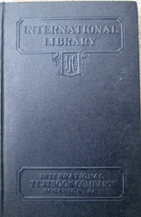 International Textbook Company Elements of Algebra Parts 1-4 HC 1945 ICS Staff