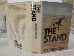 THE STAND Stephen King (1978) Book Club Edition + Custom Mylar ~ NO GUTTER CODE
