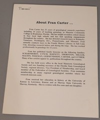 Searching American Military Records – 1996 Carter – Genealogy History Veteran