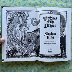 The Eyes of the Dragon by Stephen King (1987 1st/1st Viking HCDJ Illustrated)