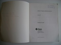 2 BOOKS – Sun Educational Services Solaris 7 System Administration 1 & II