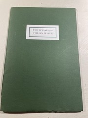Low Sunday, 1950 SIGNED William Trevor, String bound paperback (18 pages) FINE