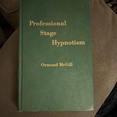 Professional Stage Hypnotism Ormond McGill HC 1977 Westwood Illustrated