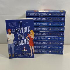 10 Tessa Bailey Novels It Happened One Summer TPB Copies Avon Books Lot GOOD