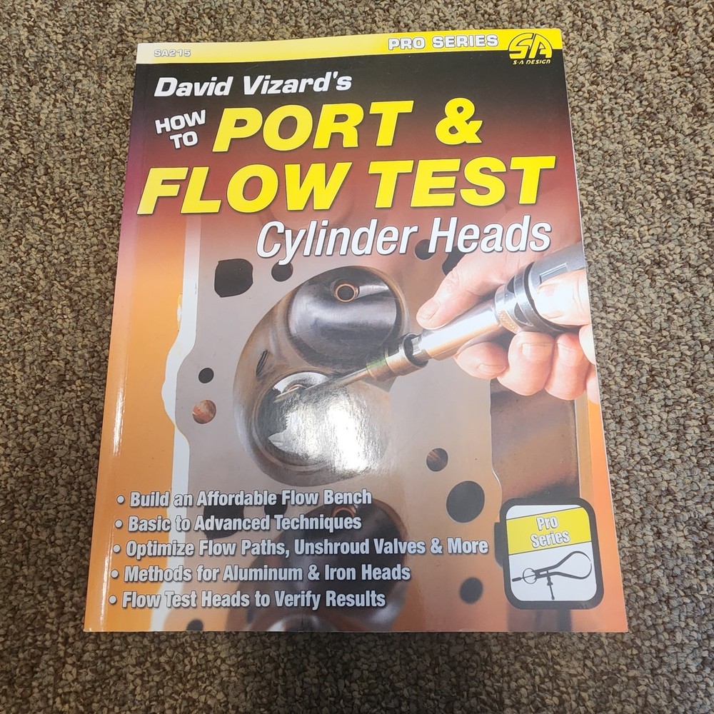 SA Design Book SA215; David Vizard’s How to Port & Flow Test Cylinder Heads